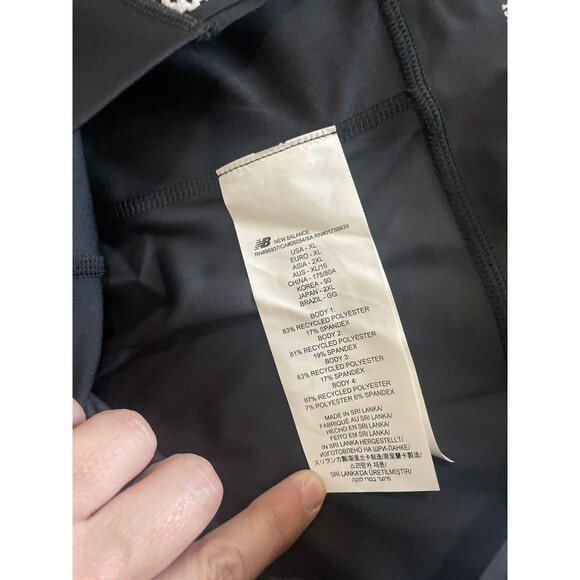 New Balance Speed Tight Women's Size XL Black Athletic Leggings NBdry Wicking - Picture 5 of 15